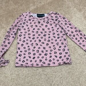 2T Cynthia Rowley Long Sleeve Pink Top